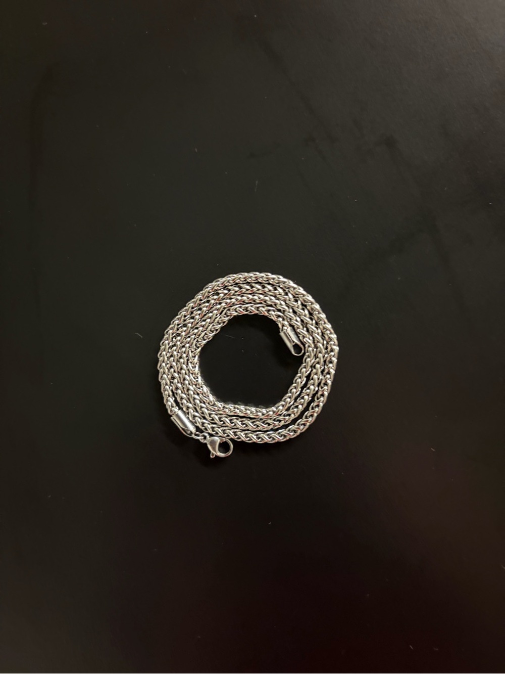 Stainless Steel Rope Chain Necklace - Classic Shine